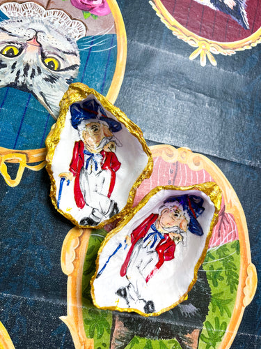 Colonel Reb Oyster Trinket Tray