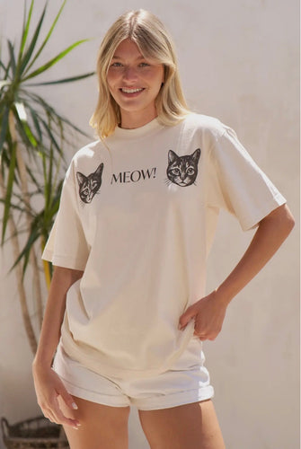 Cat’s Meow Graphic Tee