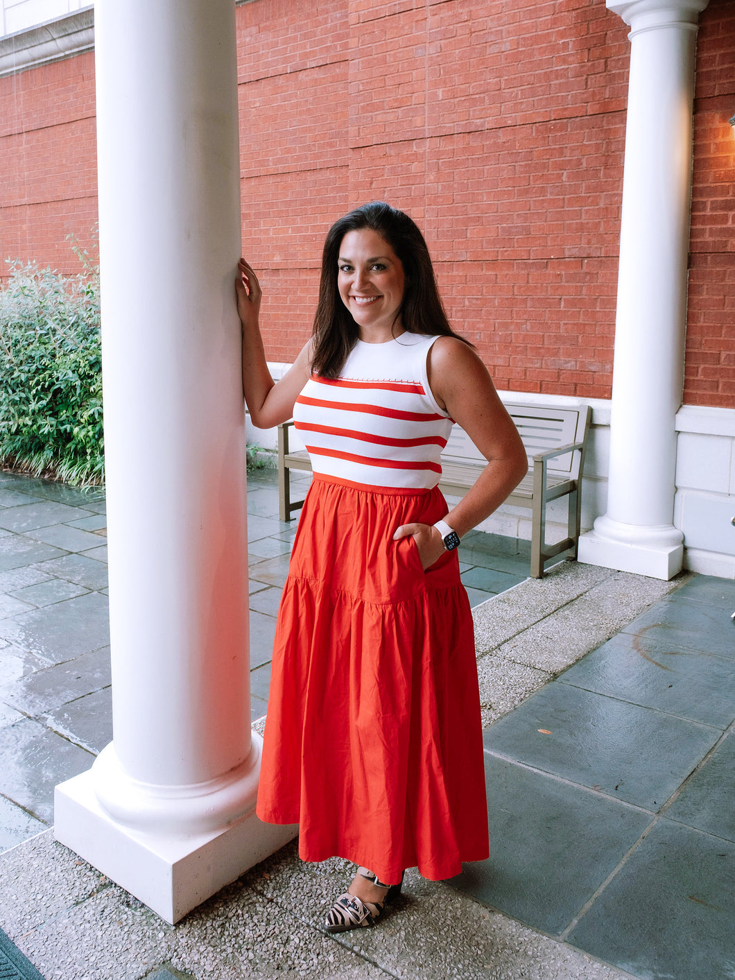 Ready In Red Midi