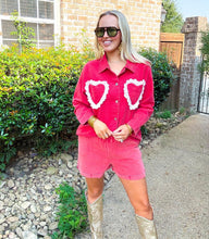 Load image into Gallery viewer, I Heart Lace Red Set