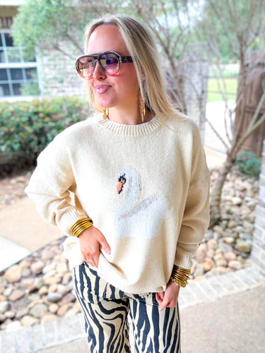 Swan Sweater Cream