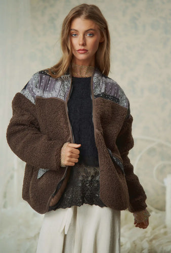 Warm & Cozy Fur Jacket Mocha