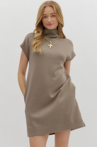 Laying Low Dress Mocha