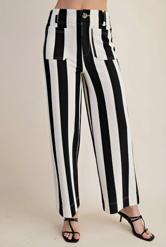 Colette Striped Pants