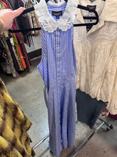 Load image into Gallery viewer, Blue Lace Midi Dress