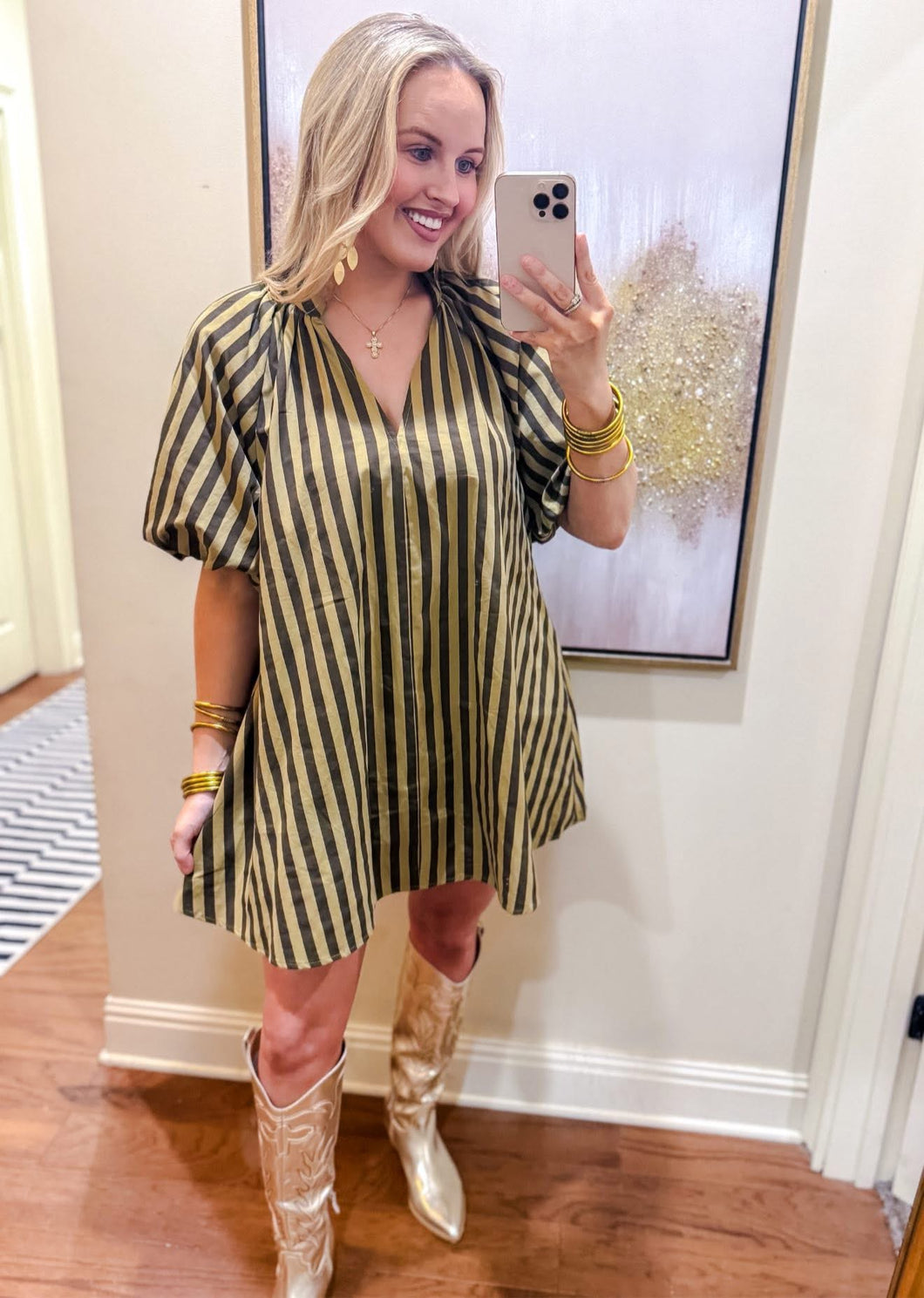 Stripes Of Life Dress