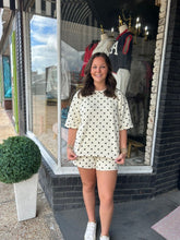 Load image into Gallery viewer, White polka dot set