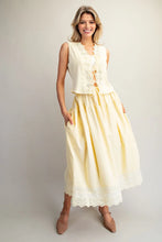 Load image into Gallery viewer, A Yellow Spring Skirt Set