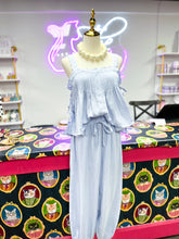 Load image into Gallery viewer, Sky Blue Gauze Pant Set