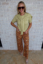 Load image into Gallery viewer, Kiwi Short Sleeve Knit Top
