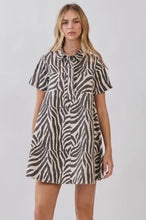 Load image into Gallery viewer, Annie Shirt Sleeve Denim Dress