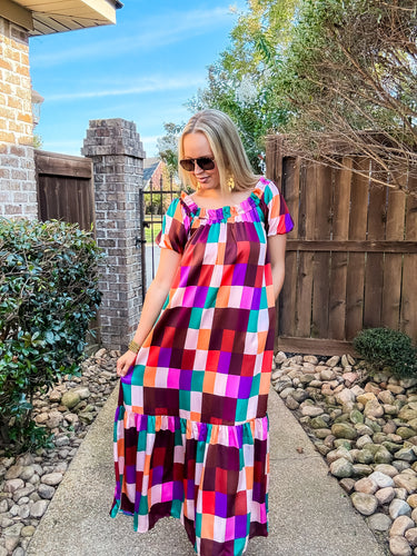 Pink Stable Maxi Dress