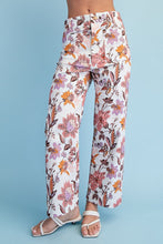Load image into Gallery viewer, Fall Florals Pants Mauve