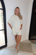 Load image into Gallery viewer, White polka dot set