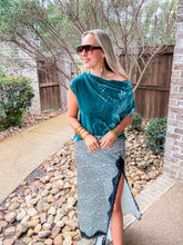 Load image into Gallery viewer, Leopard With Lace Maxi Skirt