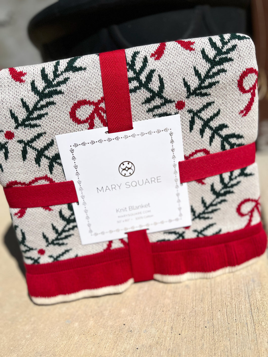 MS Blanket Holiday Trellis