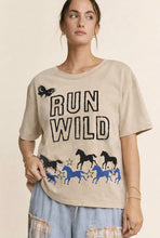 Load image into Gallery viewer, Run Wild Graphic Tee