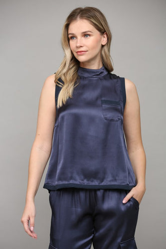 Satin & Lux Moonlight Sleeveless Top