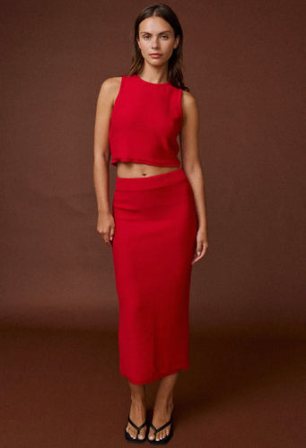 Lara Knit Skirt Set