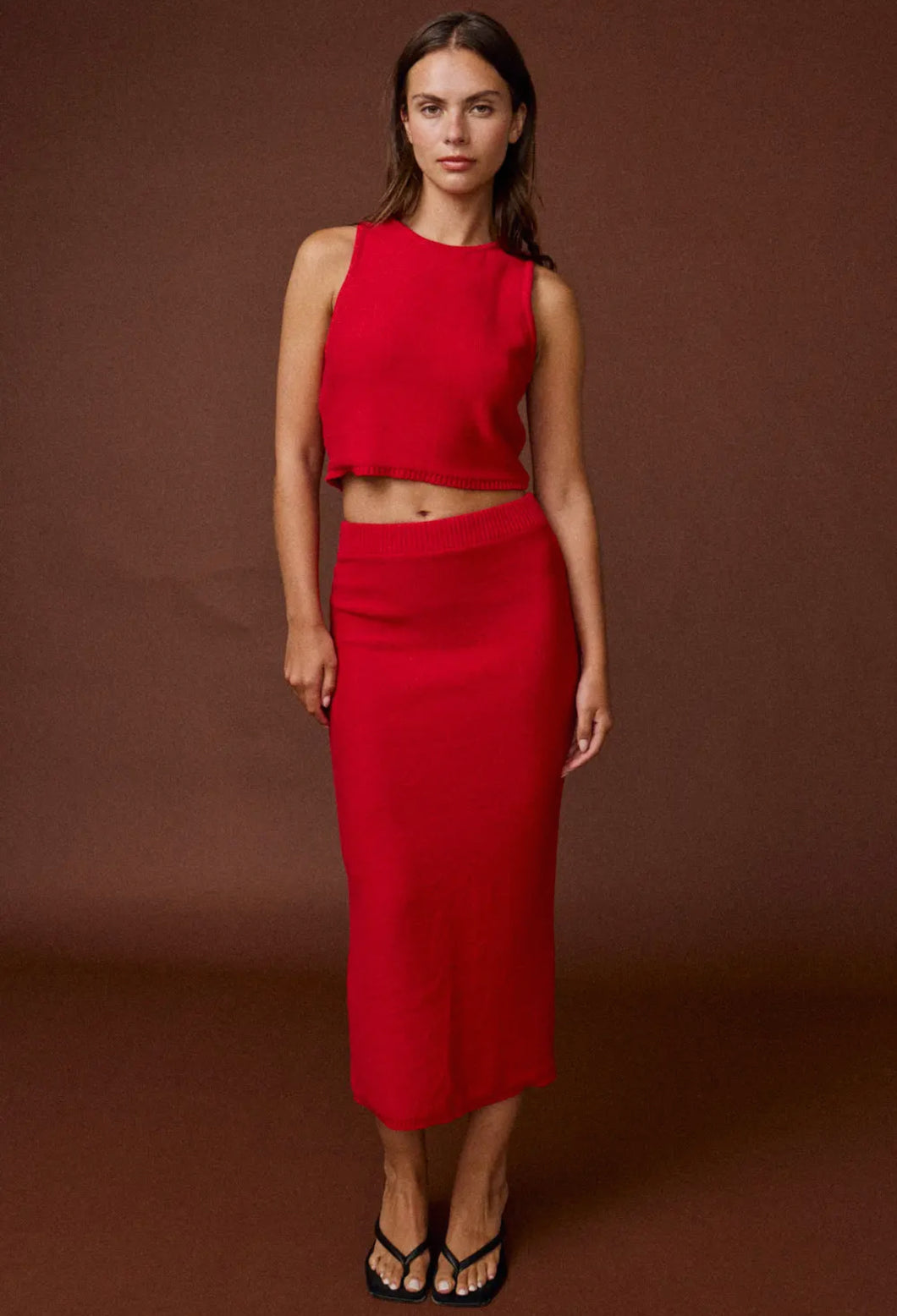 Lara Knit Skirt Set