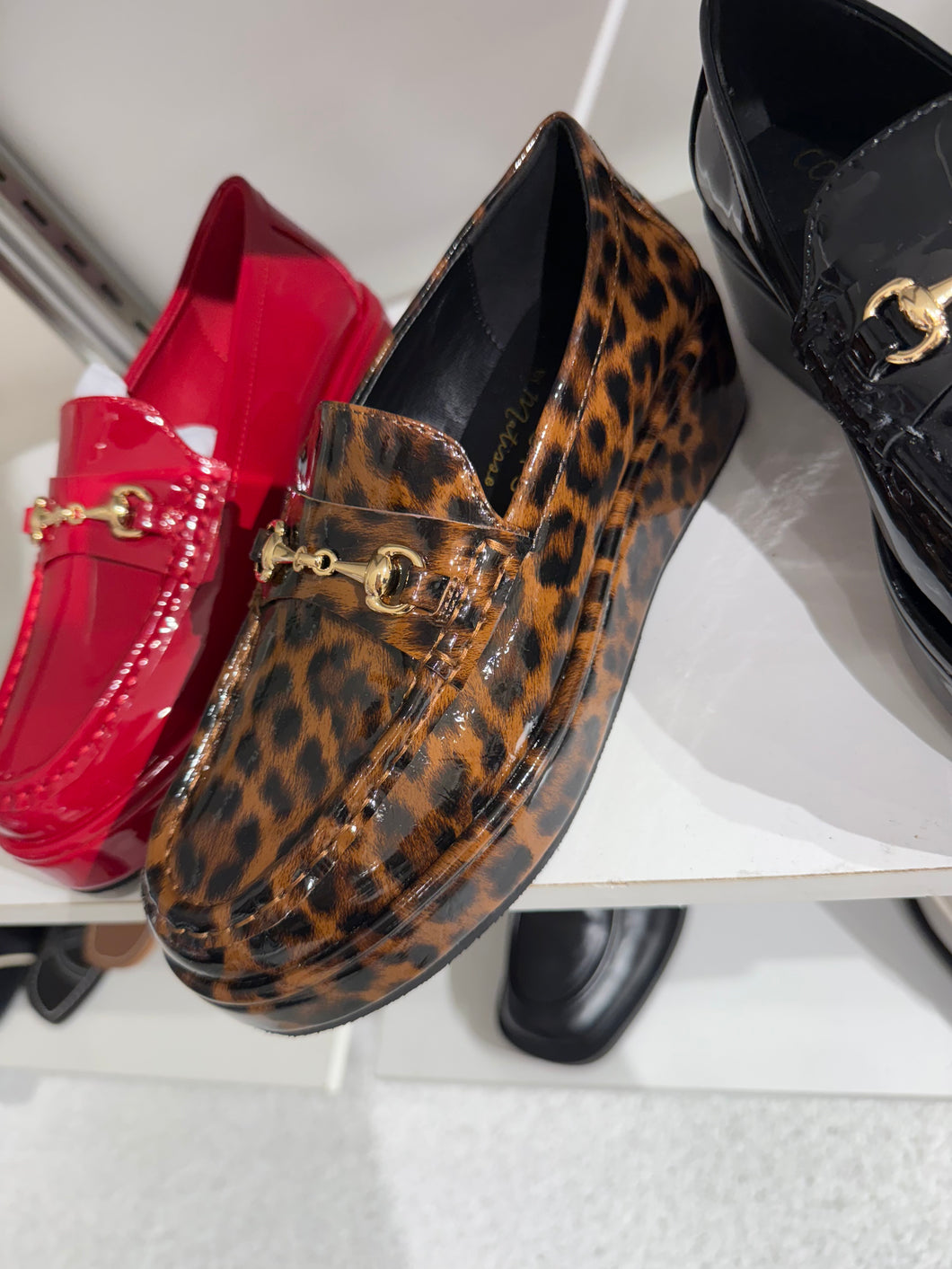 Kimbra Brown Leopard Clogs