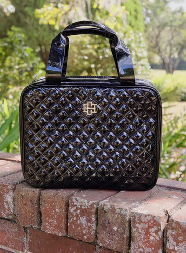 Punta Cana Large Cosmetic Case Black