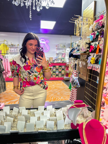 Ellie Collared Blouse