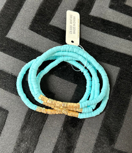 Turquoise Gold Stack