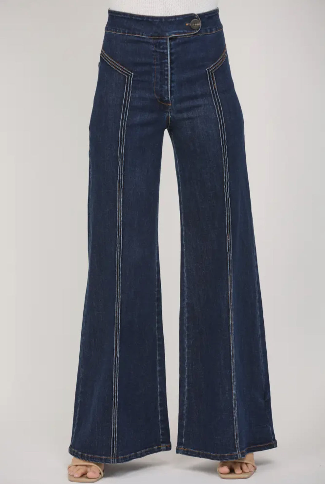 Kickin It Wide Leg Jean