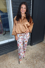 Load image into Gallery viewer, Fall Florals Pants Mauve