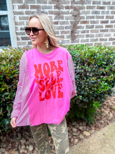 More Self Love One of a Kind Top