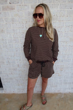 Load image into Gallery viewer, Breezey Chocolate Short Set