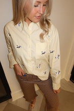 Load image into Gallery viewer, Butter Cream Duck Button Down Shirt