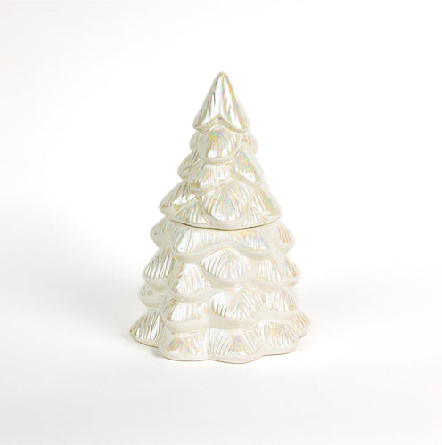 Sweet Grace White Snow Tree Candle