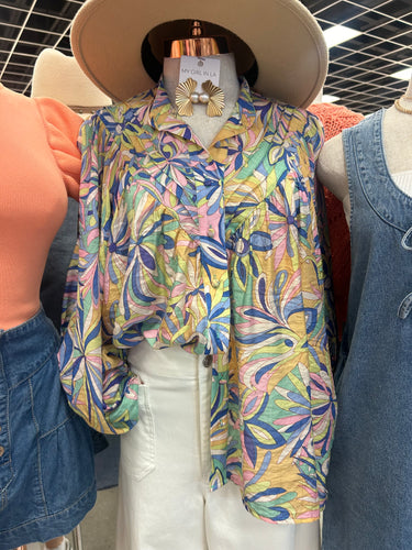 Alex Printed Blouse