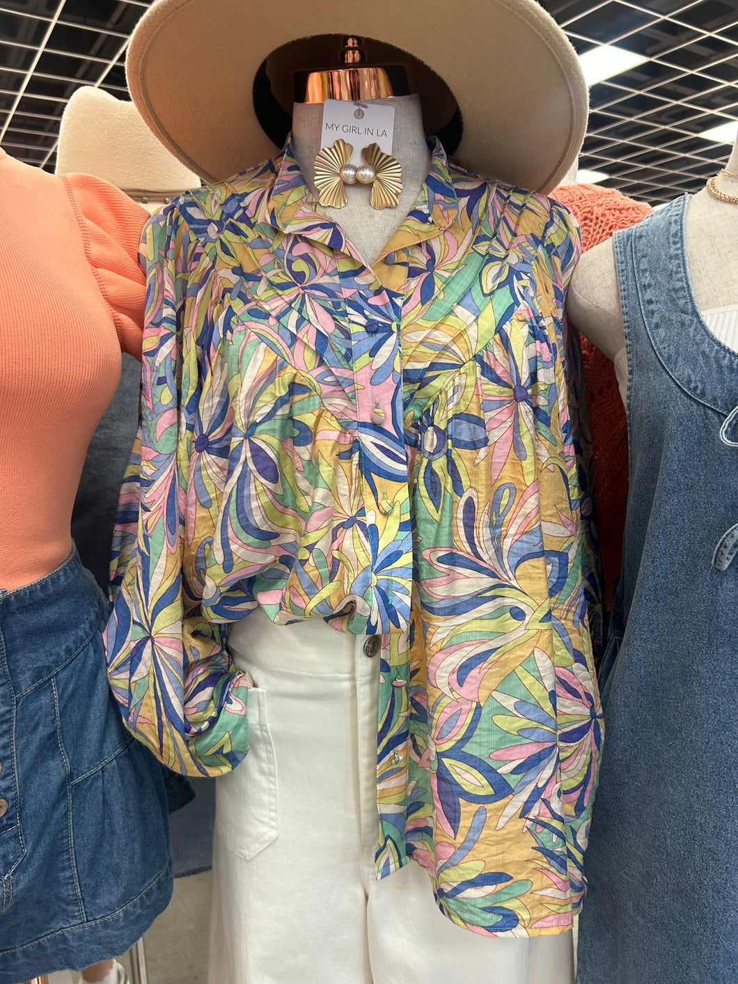 Alex Printed Blouse