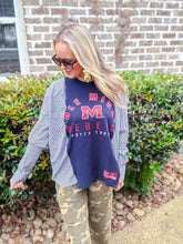 Load image into Gallery viewer, Rebs Navy One of a Kind Top