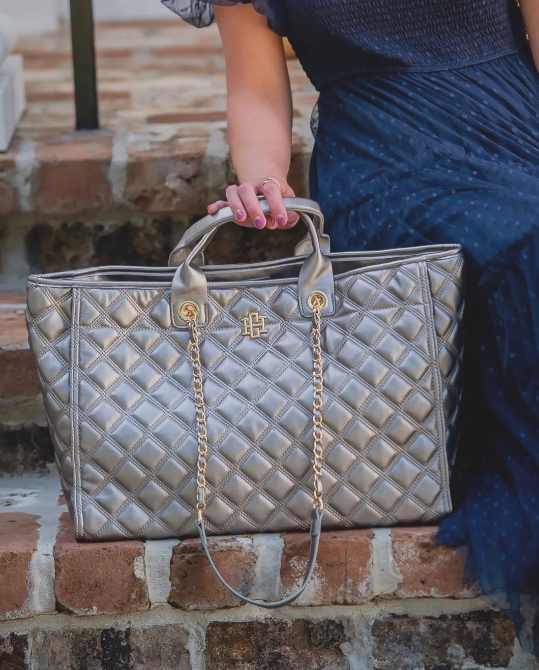 Melissa Tote Bag Black Pearl