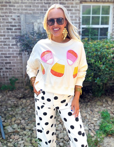Candy Corn Crop Sweatshirt