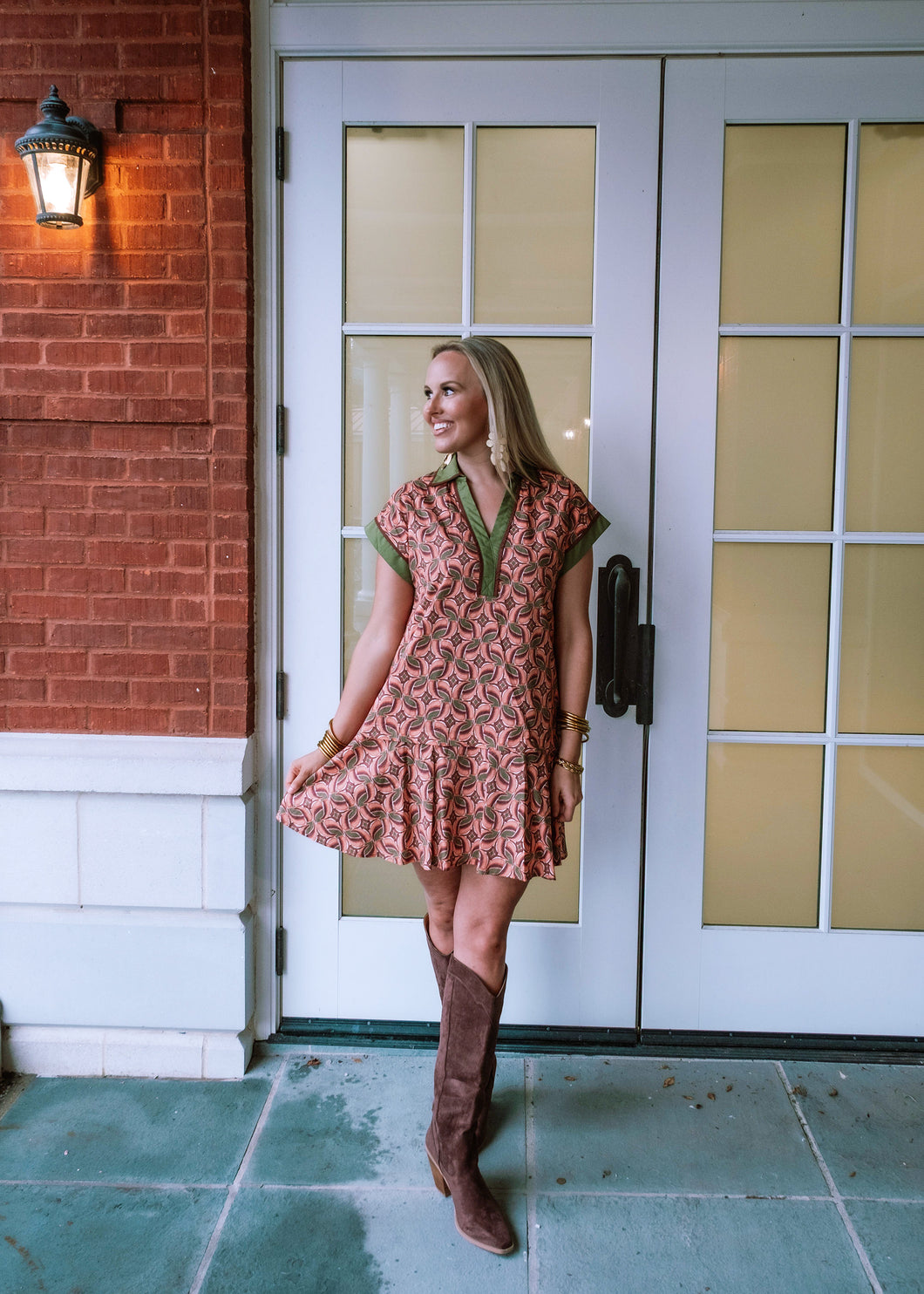 Keep Dreaming Dress Terracota