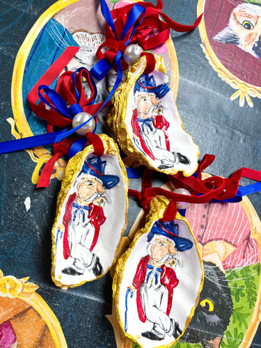 Colonel Reb Oyster Ornament