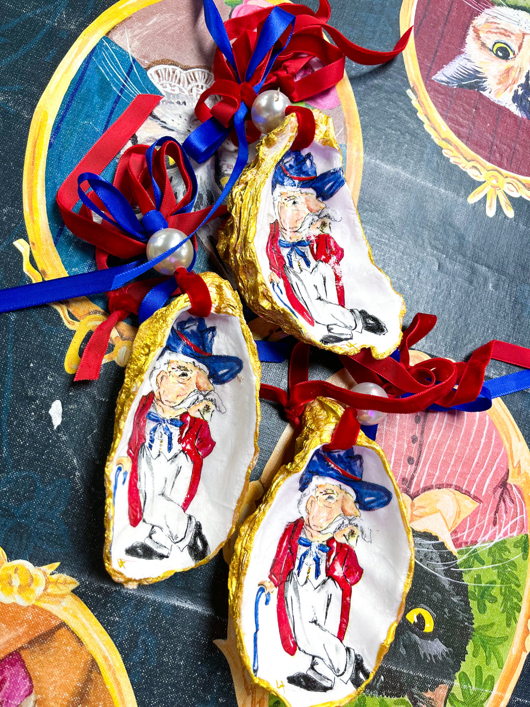 Colonel Reb Oyster Ornament