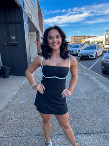 Black Dupe Athletic Dress