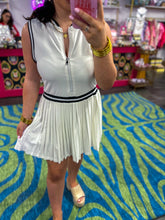 Load image into Gallery viewer, Ivory Athletic Skirt Dress