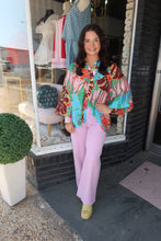 Load image into Gallery viewer, Rain Forest Mix Blouse