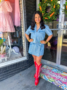 Callie Denim Set