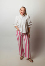 Load image into Gallery viewer, White Classy Ruffle Top