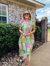 Load image into Gallery viewer, Green Boho Mix Midi