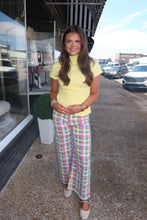 Load image into Gallery viewer, Yellow Knit Fitted Top