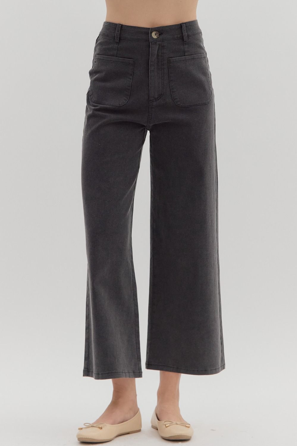 Black Wide Leg Pants
